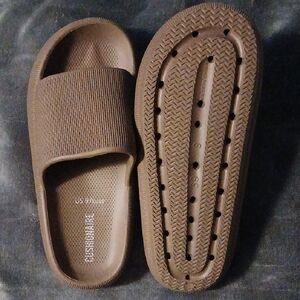 Brown CUSHIONAIRE Women's Sandals